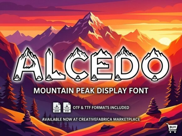 Alced: The Decorative Typeface That Stops Scrolling