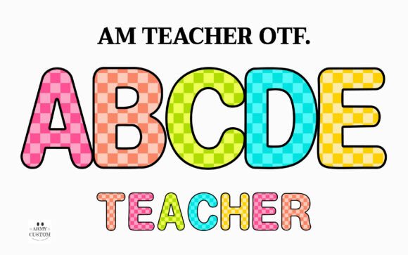 Am Teacher: A Designer's Verdict on a Vibrant New Typeface