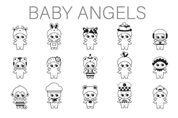 Baby Angels Dingbats: A Heavenly Typeface for Web Design