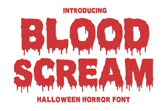 Blood Scream: The Ultimate Horror Font for Web Design