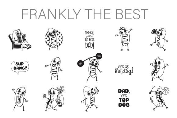 Frankly the Best Dingbats: The Premium Display Typeface for Viral Campaigns