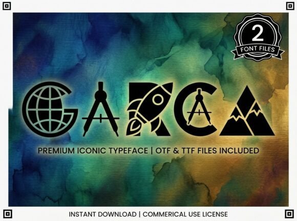 Garcm: A Bold Decorative Typeface for Standout Branding