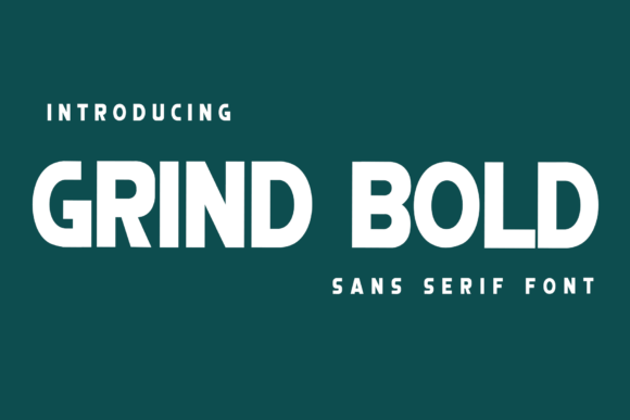 Grind Bold: The Heavyweight Typeface for Impactful Web Design