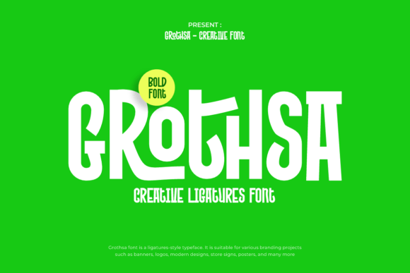 Grothsa: The Bold Typeface That Transformed My Small Business Brand