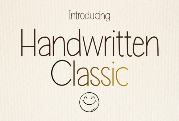 Handwritten Classic: The Perfect Typeface for Handmade Branding