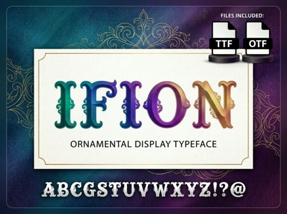 Ifion: The Display Typeface That Elevates Your Brand Identity