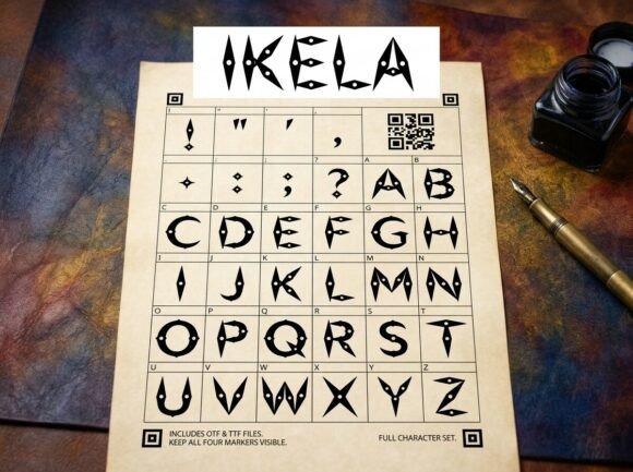 Ikela: The Premium Display Font That Elevates Small Business Branding
