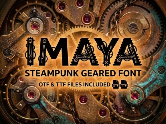 Imaya: A Stunning Display Font for Editorial Design