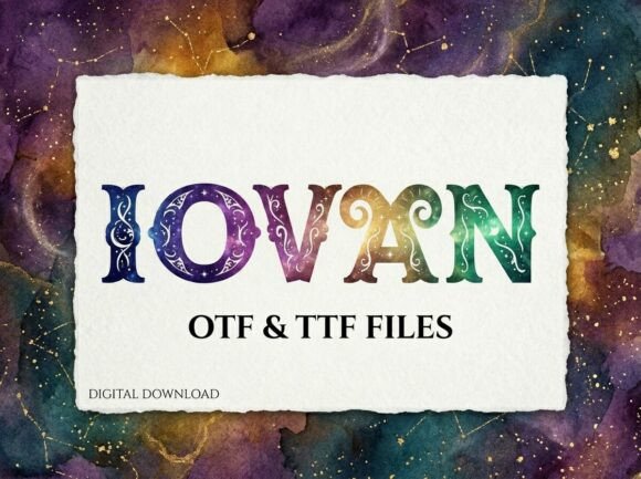 Iovan: A Bold Display Typeface for Impactful Web Design