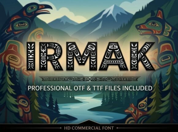 Irmak: The Premium Display Font That Elevates Digital Brand Identity