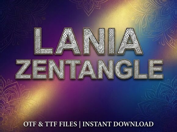 Lania: A Stunning Display Font for Modern Web Design