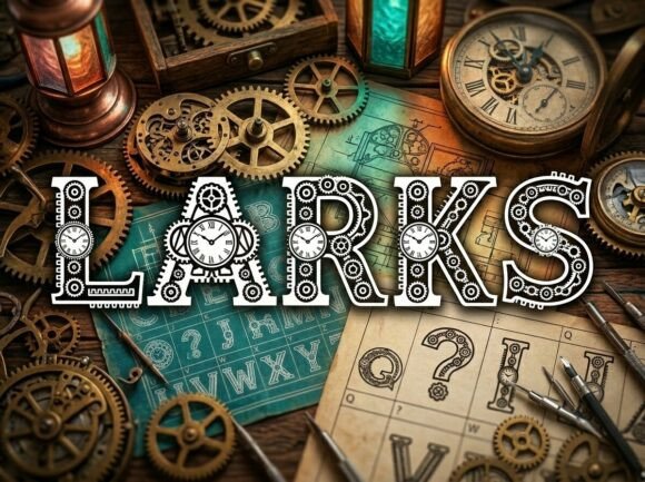 Larks: The Decorative Typeface That Elevates Campaign Visuals