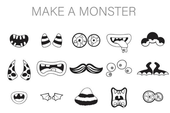 Make a Monster Dingbats: A Playful Typeface for Digital Branding