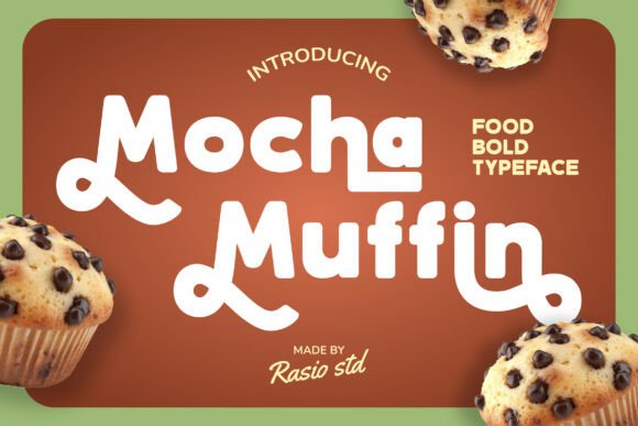 Mocha Muffin: A Bold Display Typeface for Web Design