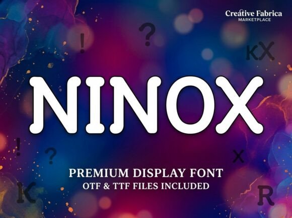 Ninox: A Stunning Display Typeface for Modern Editorial Design