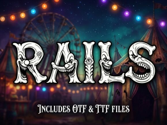 Rails: The Display Typeface That Elevates Digital Branding