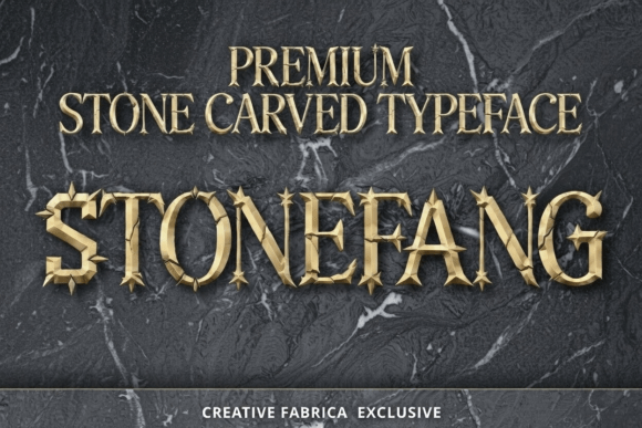 Stonefang: The Premium Display Typeface for Bold Web Design